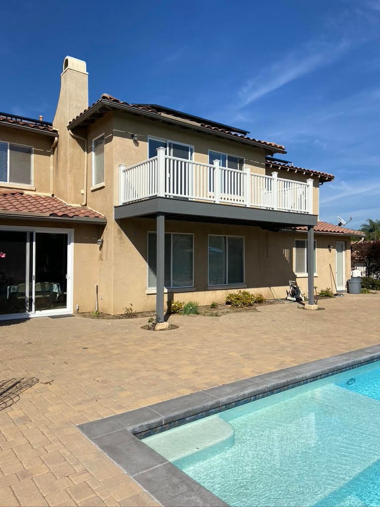 Deck construction in Santee, CA