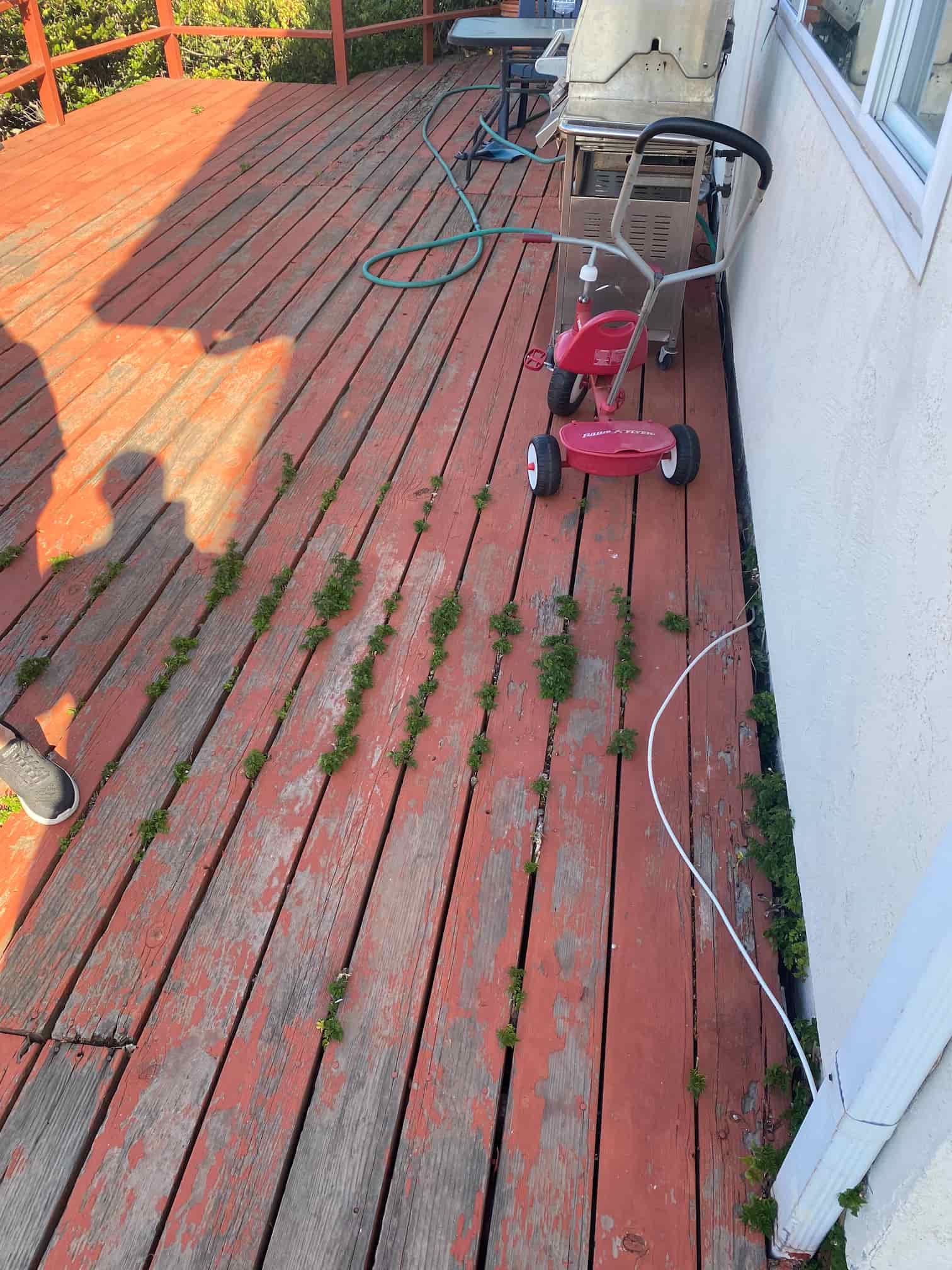 Permitted, inspection-ready deck construction